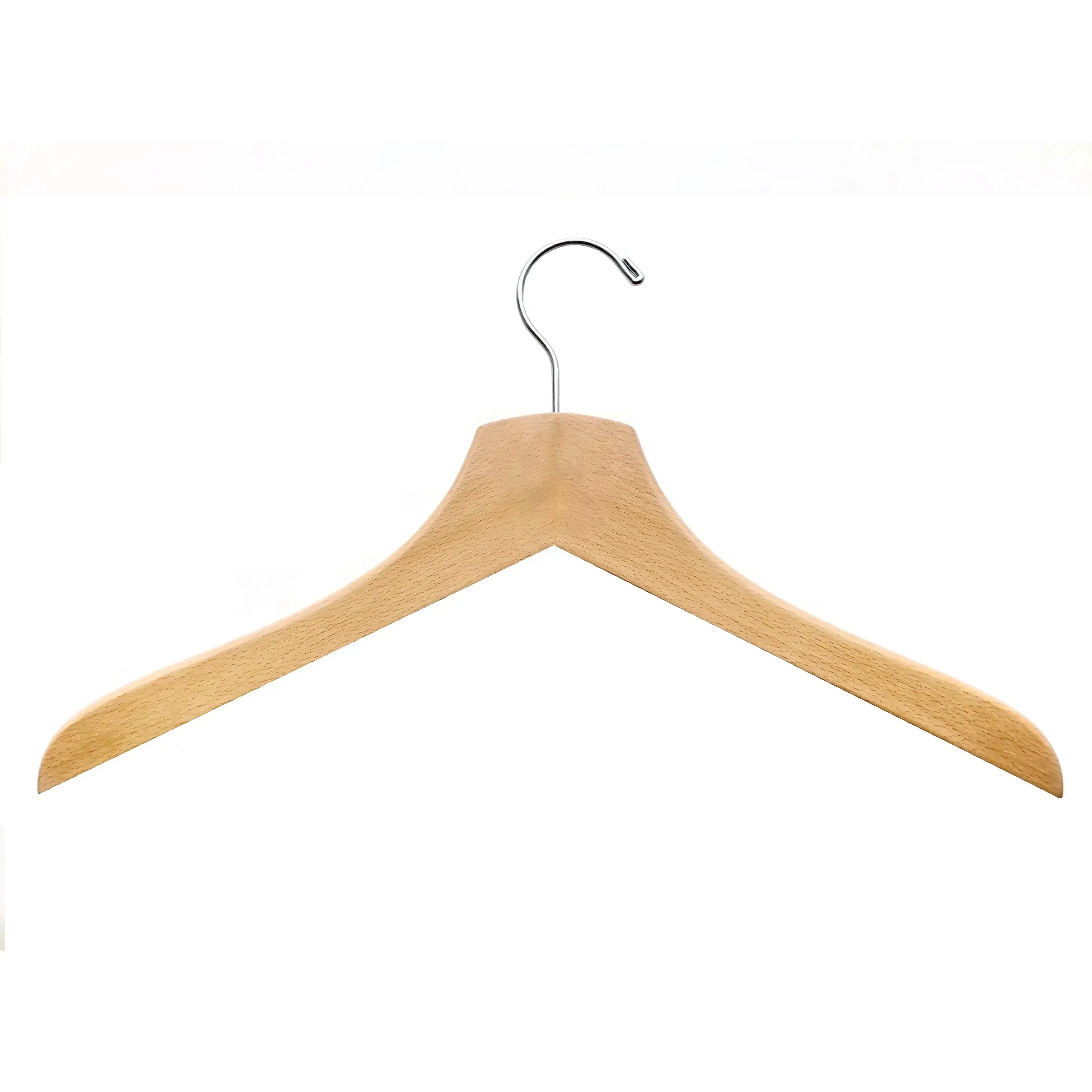 Natural Wooden Luxury Dress Shirt Hangers