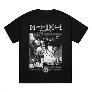 Death Note 5 Unisex, Trending Shirt, Graphic Tee Sports T-shirt, regular fit, casual and stylish T-shirt, Suitable for all seasons - classic styles, fun graphic tee shirts, base layers, casual streetwear, suitable for both men and women.