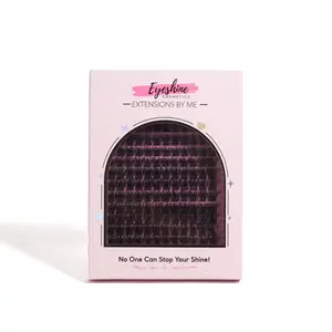 Eyeshine Star Invisifluff (black 12-16mm) Lash clusters only glue sold separately