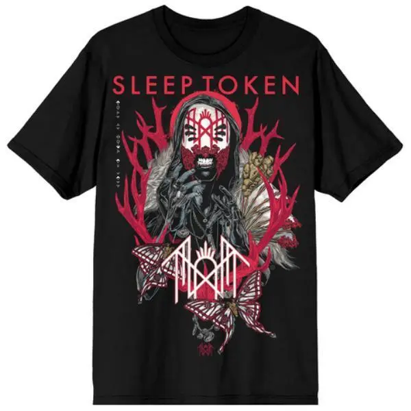 Sleep Token Tour Music 2025 T-Shirt, Sleep Token Merch Rock Music Tee, Gifts for Fans Men Women Top Unisex