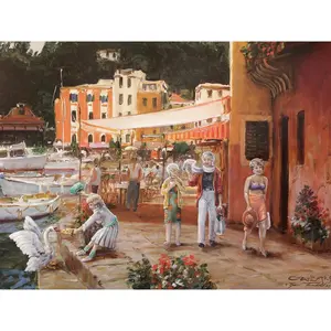 "Picture it, Sicily" - 24" x 16" High Quality Canvas Print