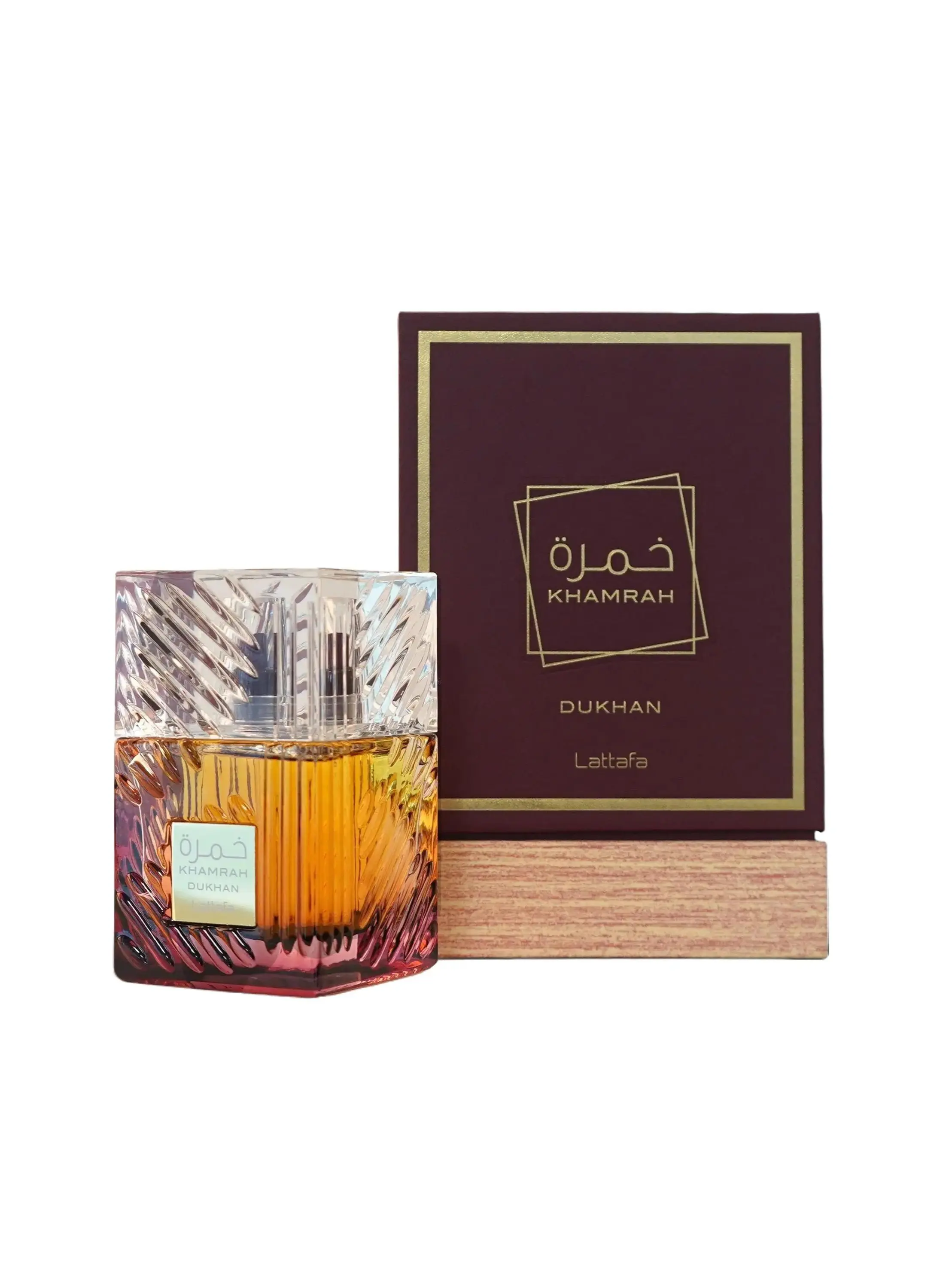 Lattafa | Khamrah | Dukhan | Unisex Fragrance | 100 ML - 3.4 OZ | Eau De Parfum | Spices - Pimento & Mandarin