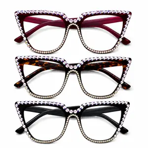 HD Blue Light Blocking Reading Glasses for Women & Men, Lightweight Square Frame Readers with UV Filtering, Clear Vision Eyeglasses for Daily Use
