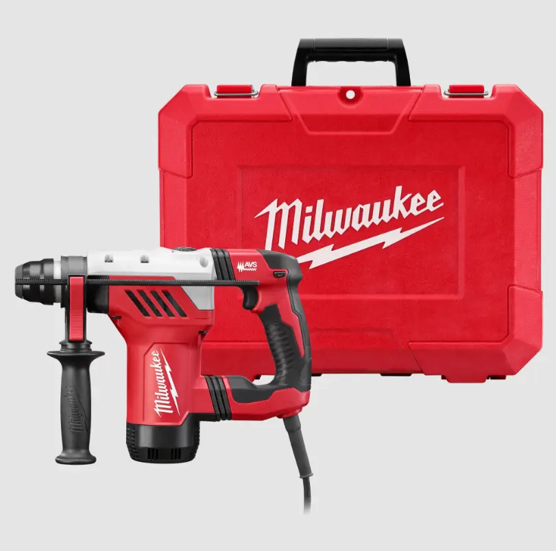 Milwaukee 5268-21 1-1/8" SDS Plus Rotary Hammer Kit with Side Handle