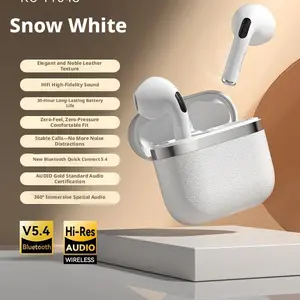 Mokata 2026 New True Wireless Earbuds - Bluetooth 5.4 HiFi Music Headset, 30H Long Battery Life, Comfortable Semi-in-ear Design Headphone with ENC Noise Cancellation