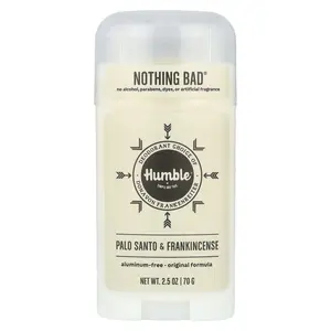 Humble Brands Aluminum-Free Deodorant, Palo Santo & Frankincense, 2.5 oz (70 g)
