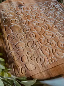 WILD VIBES BLEACHING STENCILS