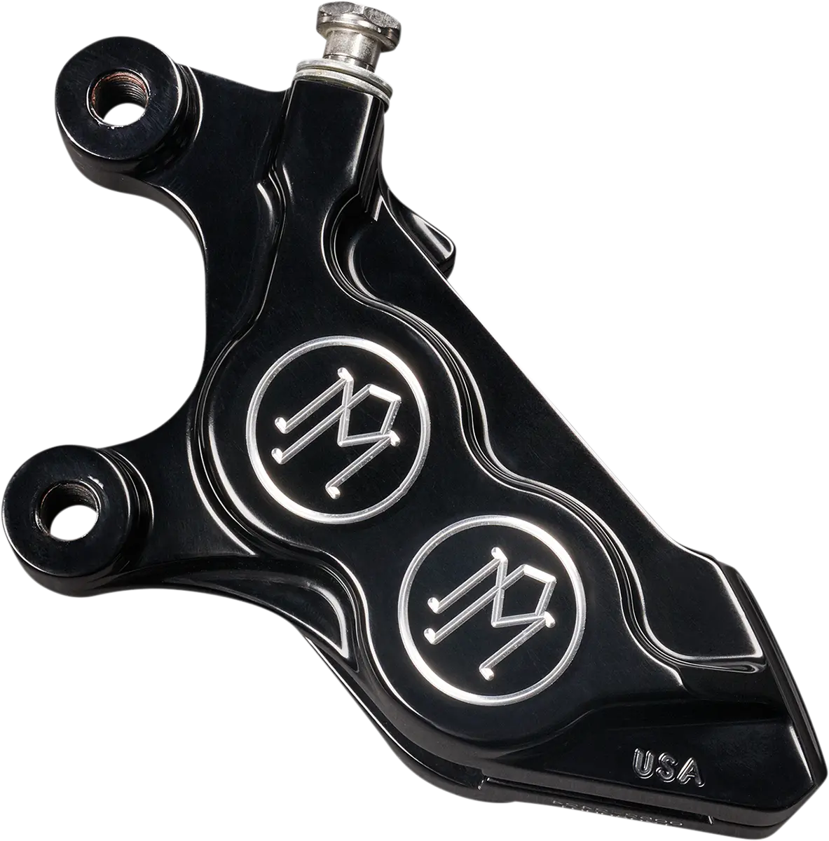 PERFORMANCE MACHINE (PM) 4-Piston Front Brake Caliper - Left - 11.8"