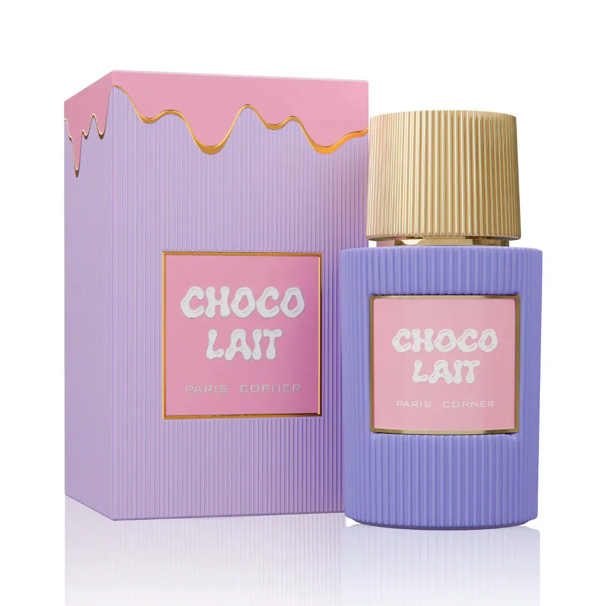 Paris Corner Choco Lait Bold & Sensual Chocolate Eau de Parfum for Adults - Gourmand Women's Fragrance with Smoky Oud & Musk Notes, Unisex Perfume, 100ml Bottle, Oud, Musks, Bold And Sensual, Evening Wear, Smoky Oud And Musk Notes