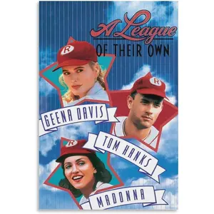 A League of Their Own Movie Poster 2 Living Room Printing Oil Painting Interior Decoration Poster
