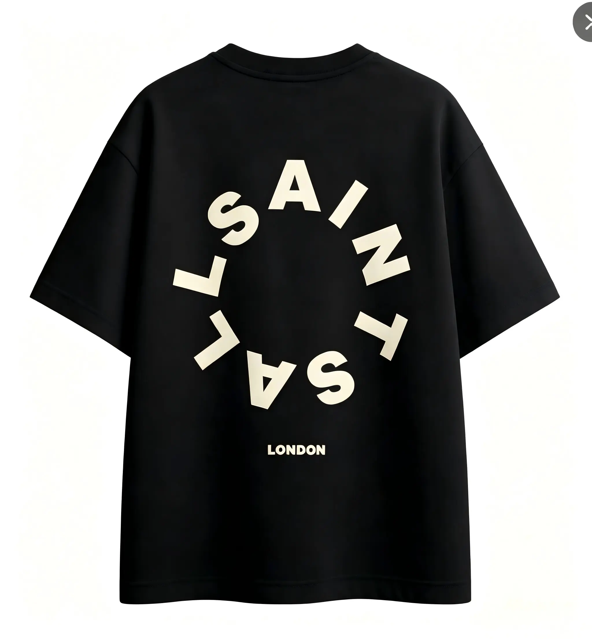 Men's Simple Minimalist Graphic Shortsleeve T-Shirt - Retro Letter Print, Relaxed-Oversized Fit Menswear, Stylish Streetwear Casual Summer Everyday Top