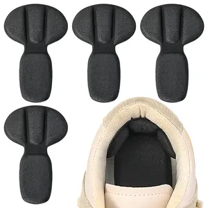 4Pcs Mesh Adhesive Heel Grips Inserts for Women Men - Back of Heel Cushion Pads - Anti Blister Shoe Liners Heel Protectors - Footwear, Comfort
