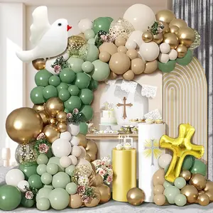 Balloon Garland Arch Kit, 111pcs/set Mixed Color Balloon Set, Latex Balloon for Baby Shower & Wedding & Party & Anniversary & Birthday Decoration, Balloon Decorations Kit, Balloon Party Supplies