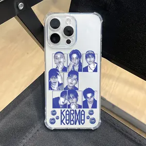 Phone Case - Phone Case Featuring K-POP S-Stray K-Kids Boys, Compatible with for iphone Models 17, 16E, 16, 15, 14, 13, 12, 11 Mini, Pro, Max, Air, X, XR, XSMAX, 8, And 7 Plus, Designed to Be Transparent And Soft with Anti-Fall Protection