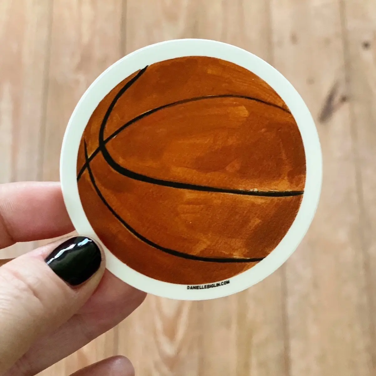 3” Basketball Sticker