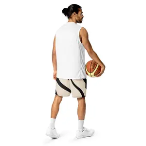 Zebra mesh shorts