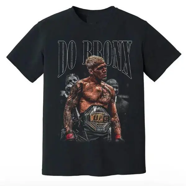 Vintage Do Bronx Charles Oliveira Unisex T-Shirt – UFC Graphic Shirt, Streetwear for Fight Fans xm01