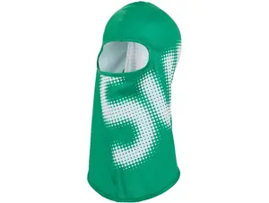 Supreme Halftone Lightweight Balaclava Green