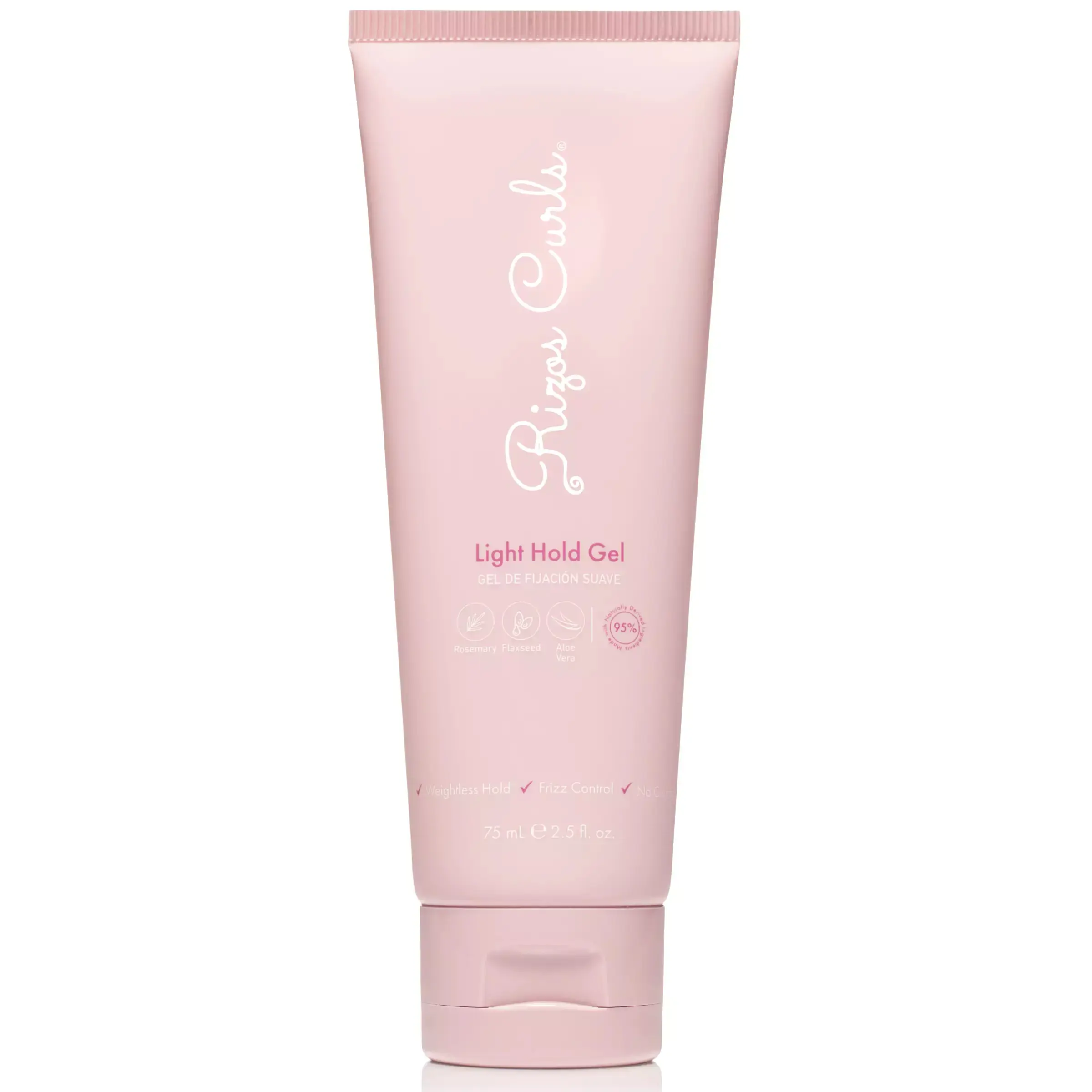 Rizos Curls Travel Size Light Hold Gel - Hydrating Formula with Aloe & Coconut for Moisture