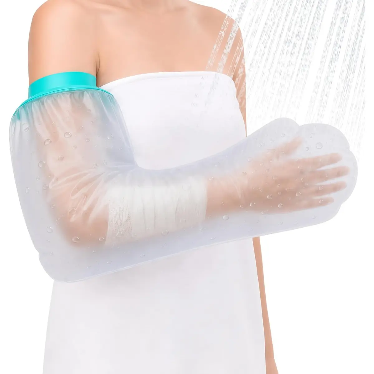 Waterproof Cast Cover for Shower, Full Arm Protector Sleeve for Adults