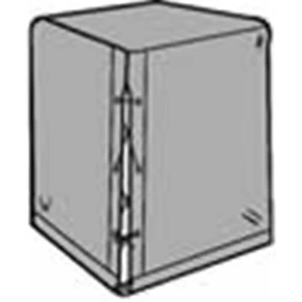 212 MAIN Polyester Breathable Cooler Cover, Dial Mfg 1945930 Down Poly Household Appliance Accessory, 34 W x 34 D x 36 H In