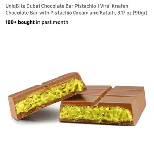 Linatt Dubai Chocolate 150g golden bar