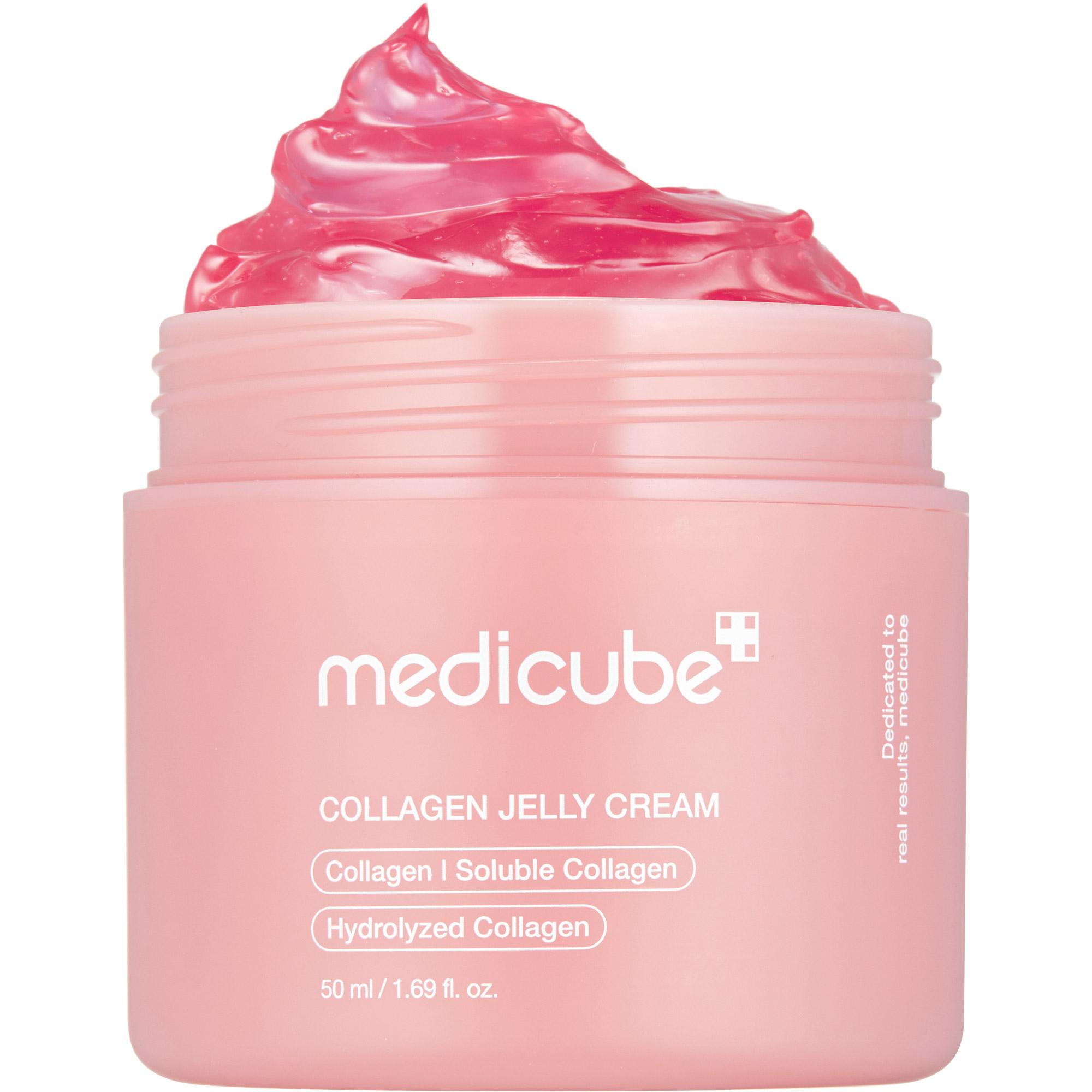 [medicube] Collagen Niacinamide Jelly Cream (Hydrolyzed Collagen Niacinamide) Instant Glow Booster l Facial Moisturizer