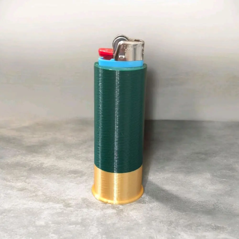 Shotgun Shell Design Lighter Sleeve