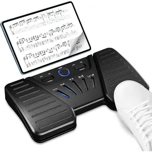 Wireless Page Turner  Music Page Turner Pedal for iPad Tablets Android IOS Phones  Foot Switches Turner (SP-01)