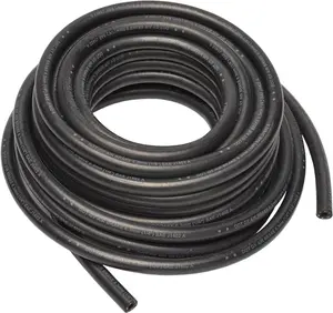 TORQUE Rubber Air Brake Hose ID: 3/8" - OD: 3/4" x 50-FT ROLL Black S.A.E. J1402 and D.O.T.F.M.V.S.S. 106 Approved Replacement for Continental 9003006 (TR183850)