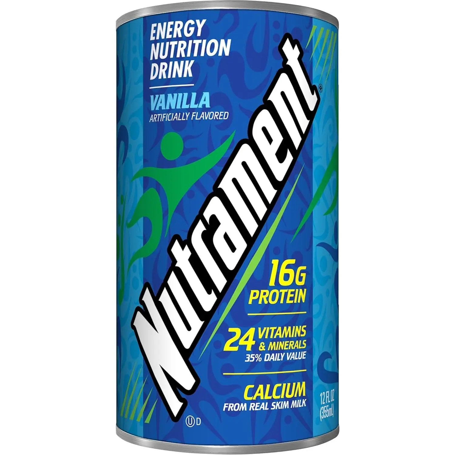 Nutrament Nutritional Drink, Vanilla, 12 Ounce (Pack of 3)