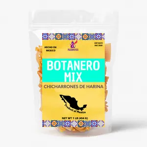 Alebrixes | Mexican Botanero Mix Pellets 1 Lb (454 g) | Duritos | Chicharron - Mix Botanero Para Freir | Potato Puff - Fritura de Papa | Savory, Classic, Crispy, Mouth-Watering- Mexican Snack | Handcrafted in Mexico.
