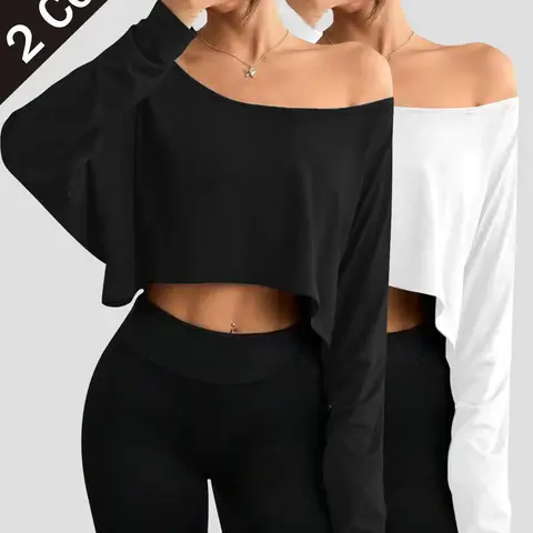 Women's Long Sleeve Plaid Loose-Fit Casual Top Shirt Blouse, European Street Style Drop Shoulder Design, All Season Wearable Comfortable Fit