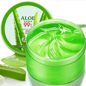 Pure Organic Aloe Vera Gel Made within 12 Hours of Harvest for Face, Body, Scalp, & Hair - Soothing Hydrating Aloe Gel, 10.58oz Gentle Skincare