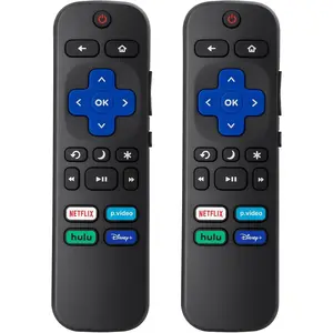 (Pack of 2) Replacement Remote Control Compatible for  TV,for TCL /for Hisense /for Onn (Not for  Stick,Box and Players)