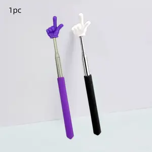 Expandable Classroom Teaching Pointer Stick, Portable Whiteboard Demonstration Tool, Easy Storage Reading Rod for Elementary School Teachers, Classroom Supplies, Portable Design, Expandable Length