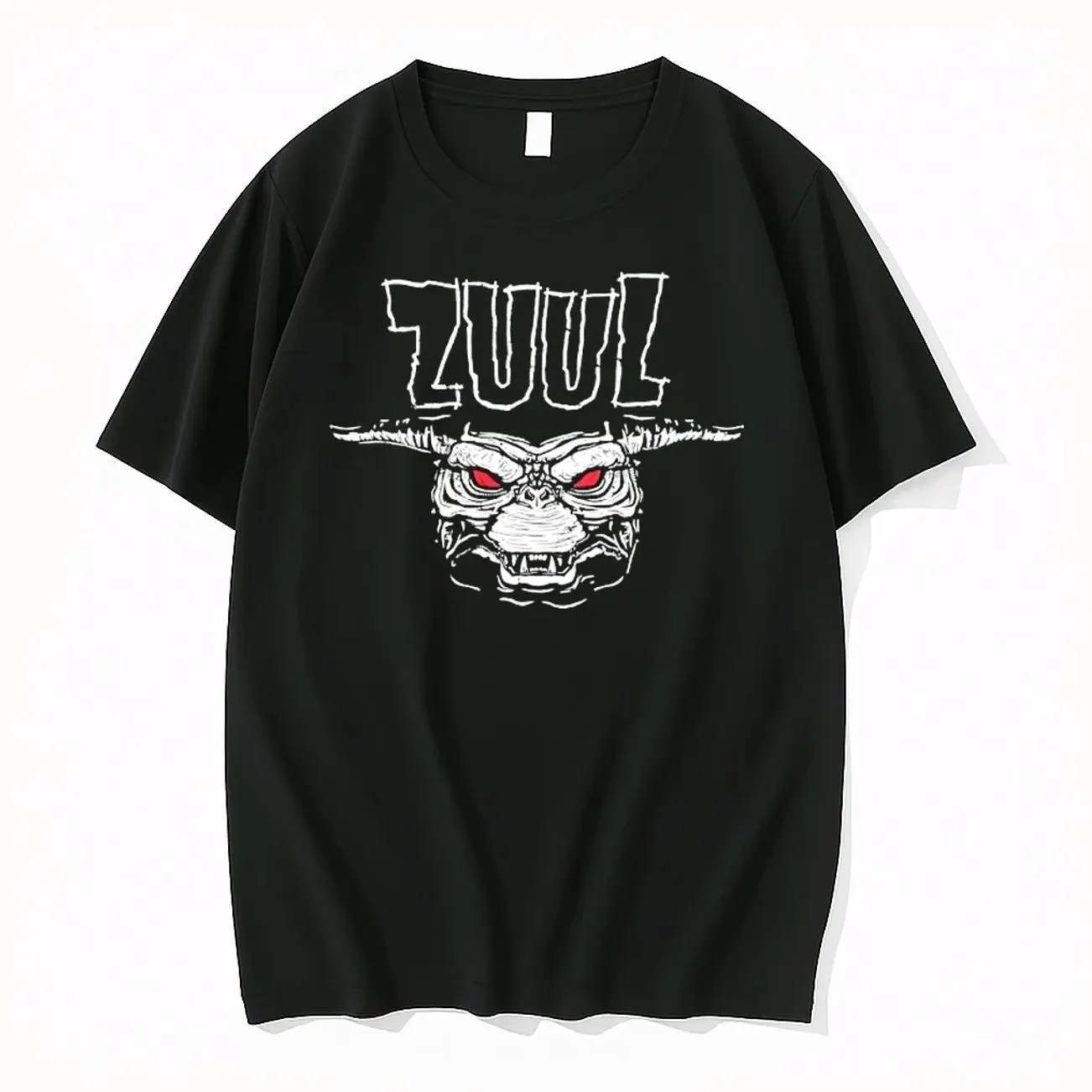 Men's Ghostbusters Zuul Terror Dog Movie Character Premium T-Shirt, Casual Comfortable Short-Sleeve Tops, Men's Casual Clothes