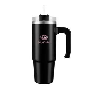 Juicy Couture Glam Logo Stainless Steel Water Bottle