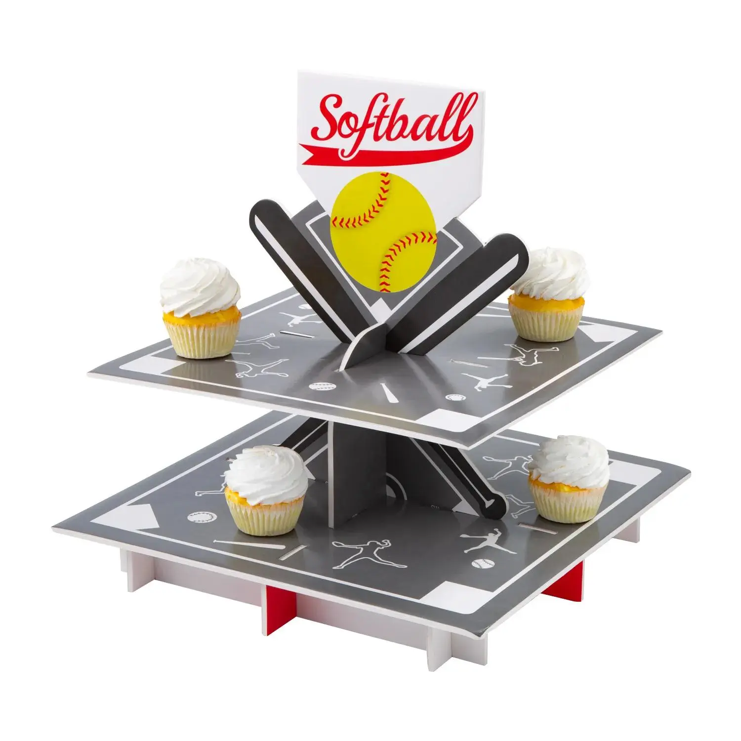 Softball Party Cupcake Stand