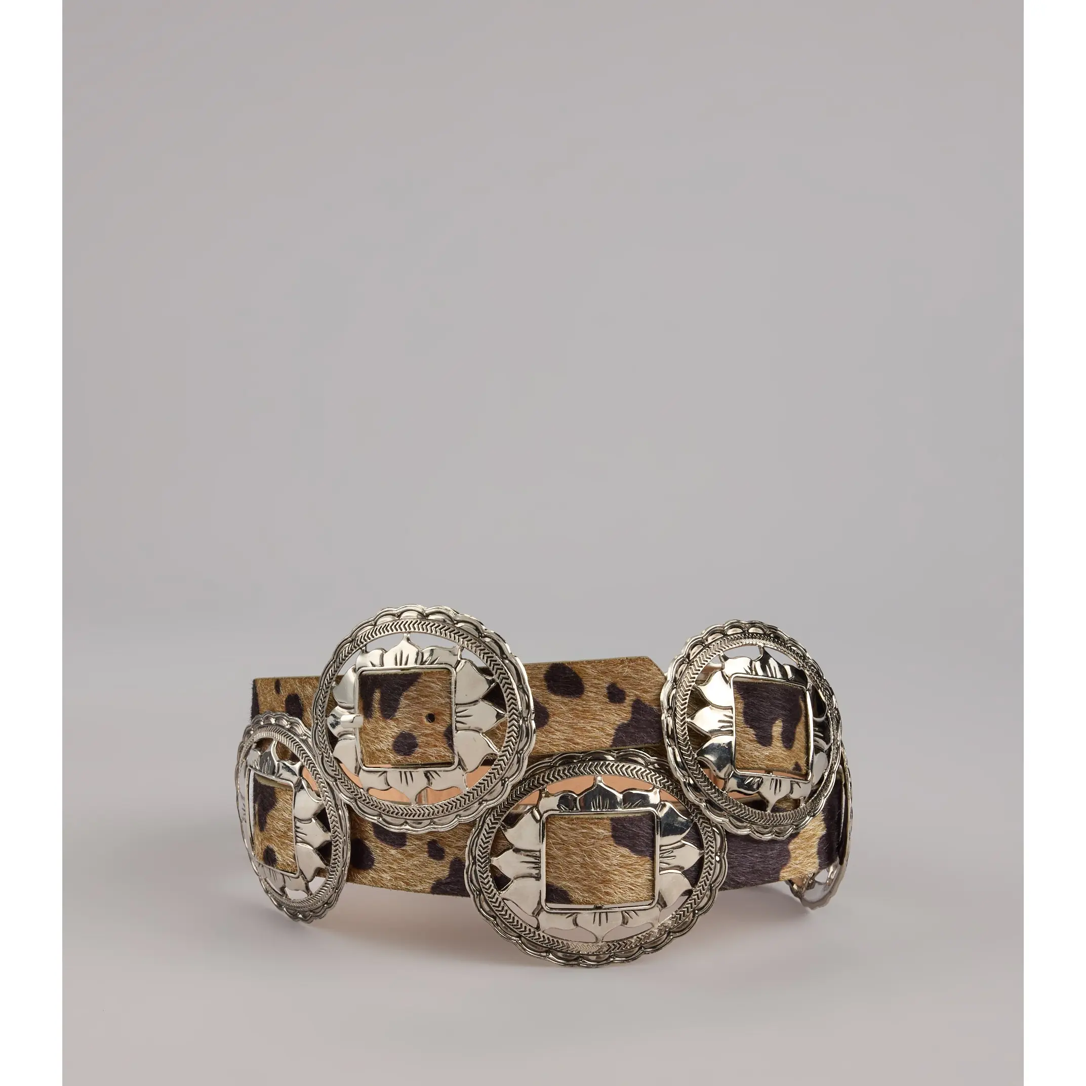 Wild West Vibes Leopard Statement Belt Wild West Vibes Leopard Statement Belt