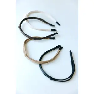 Leather Knot Headband