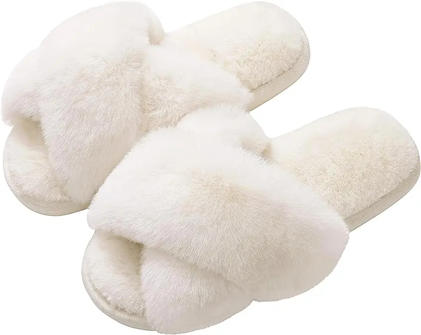 FurEver Fluffy Home Slippers