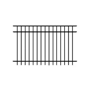 FLAT TOP 3 RAIL 4HX6W (BLK)	