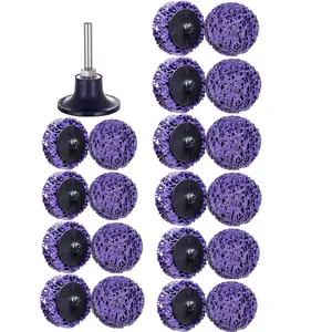 21 Pack 2" Quick Change Easy Strip It Discs for Drill, Paint Stripper Abrasive Wheel Disc, Poly Abrasive Wheel, Cleans Welds Rust Paint Removal Wheel Die Grinder Attachments - Home Improvement.