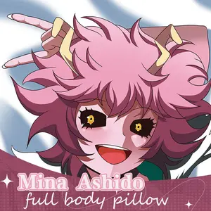 Anime Dakimakura Japanese Otaku Waifu Life Size Doublesided Print Hugging Body Pillov Cover Boku no Hero Academia Mina Ashido