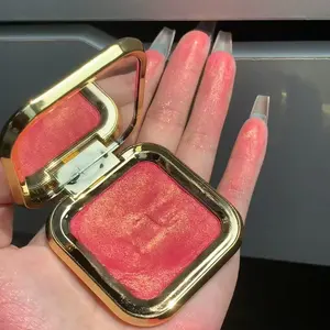 Potato Mud Mono Blush Balm, Rouge, Smooth Texture, Face Application, Brightening & Natural Glow, Perfect for Birthdays, Dates, Valentine's Day, Makeup