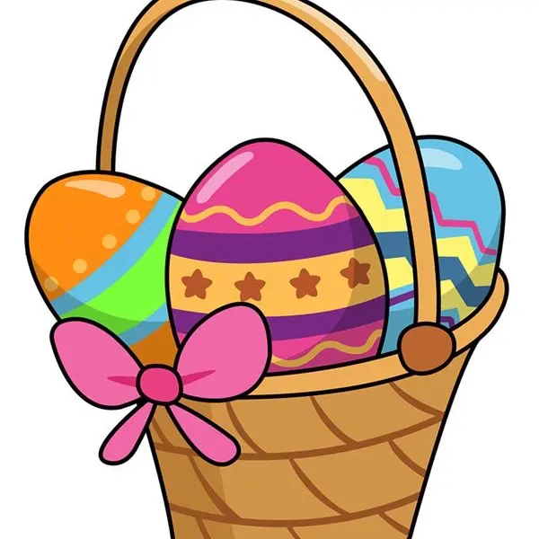 Easter gift basket