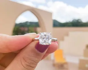 【#ZA309】(Evan) Lab Made Gemstone Fashion Jewelry Ring