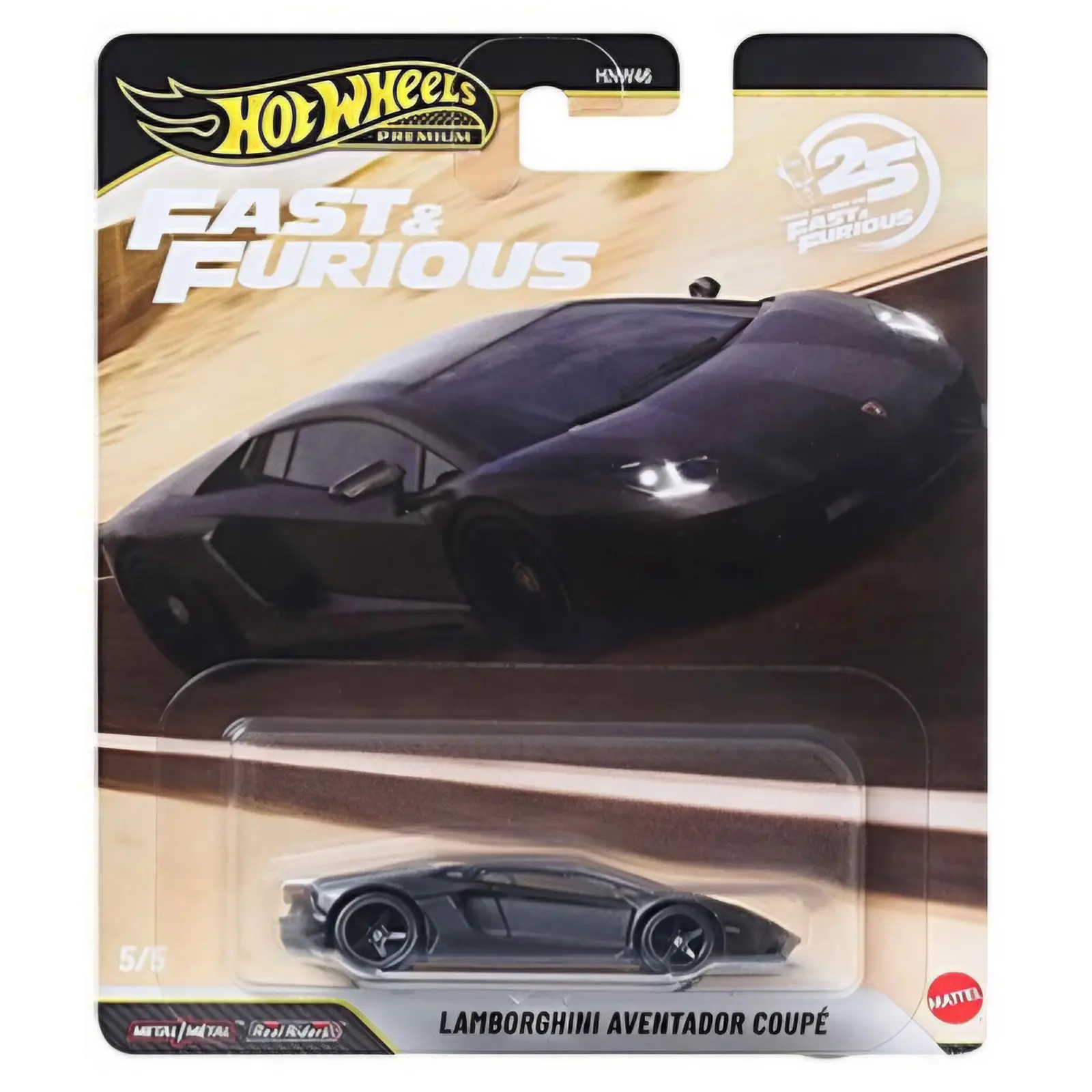 Fast & Furious 2026 Lamborghini Aventador Coupé, 1:64 Scale, Diecast Model Car