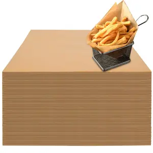 100 Count 12x12" Precut Non-Stick Parchment paper, Deli Wax Paper Sheets - Greaseproof for Food Wrapping (BBQ, Picnic)